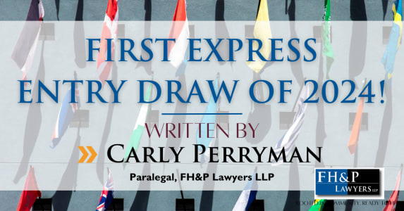 First Express Entry Draw of 2024
